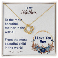Load image into Gallery viewer, For My Mother - Love Knot Necklace
