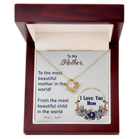 Load image into Gallery viewer, For My Mother - Love Knot Necklace
