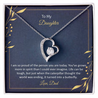 Load image into Gallery viewer, To My Daughter - Forever Love Necklace
