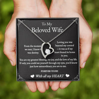 Load image into Gallery viewer, To My Beloved  Wife Necklace
