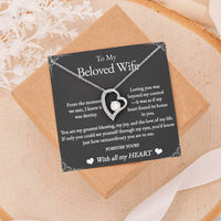 Load image into Gallery viewer, To My Beloved  Wife Necklace
