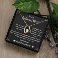 Load image into Gallery viewer, To My Beloved  Wife Necklace
