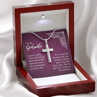 Load image into Gallery viewer, To My Soulmate - Artisan Cross Necklace
